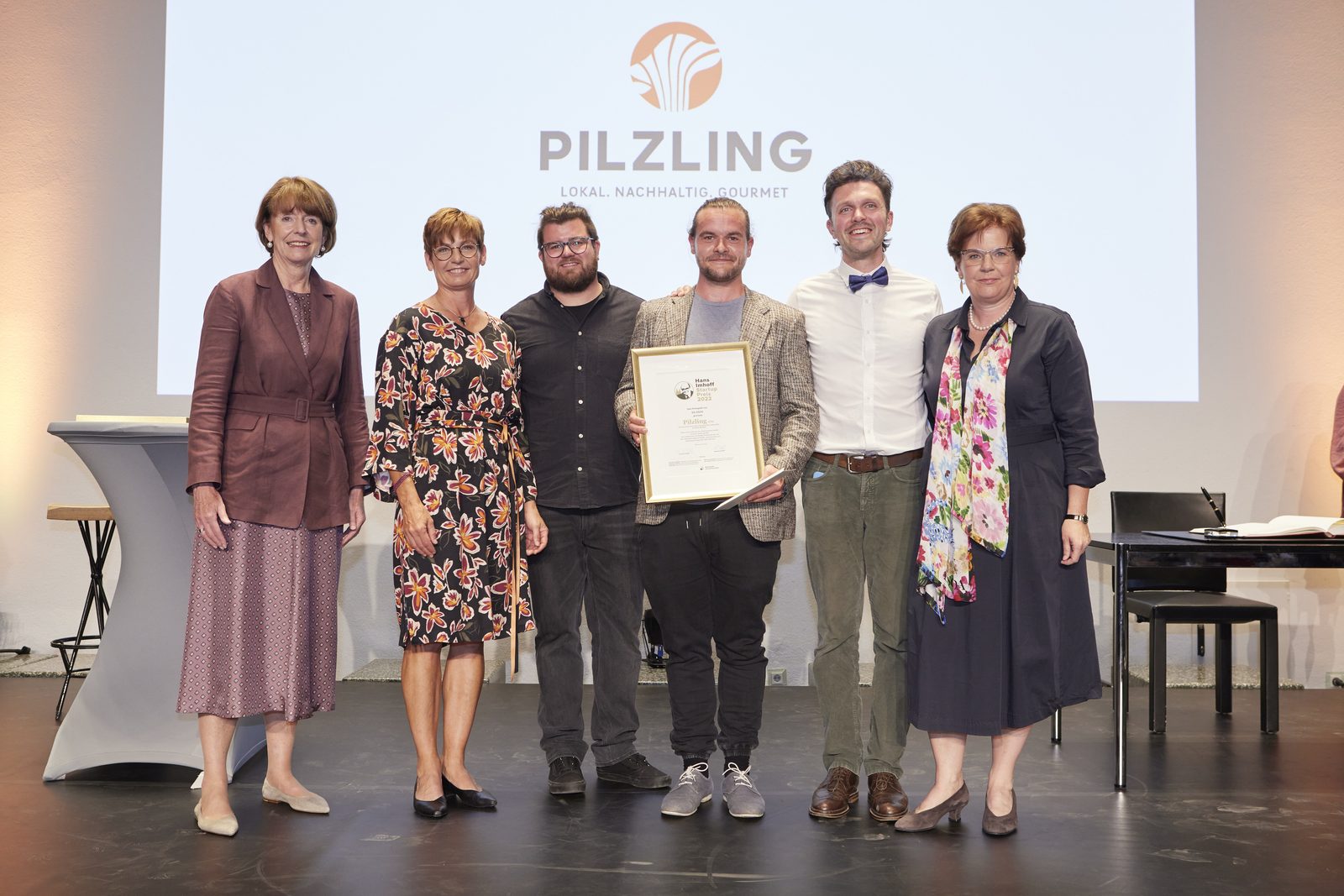 Pilzling gewinnt den Hans-Imhoff-Startup-Preis 2022 — Auszeichnung beim Kölner Preisträgerfest
